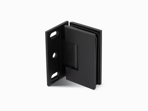 Scharnier Verbinder | Glas-Wand 90°| Black Edition