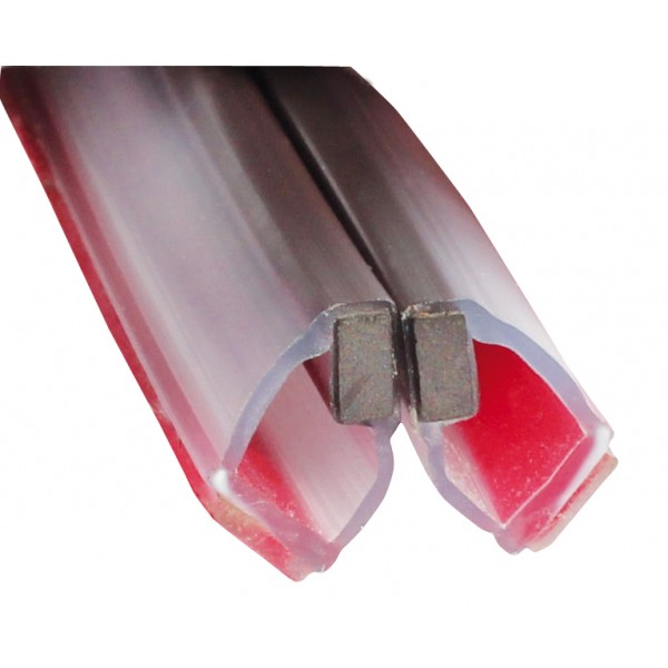 Magnetdichtung 90 ° MDK 0890 für 8 mm Glas - selbstklebend – ETG GmbH